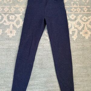 Old Navy Blue Herringbone Warm Leggings
